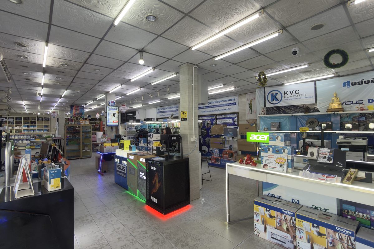 บรรยากาศภายในสำนักงานใหญ่ KVC เชียงราย