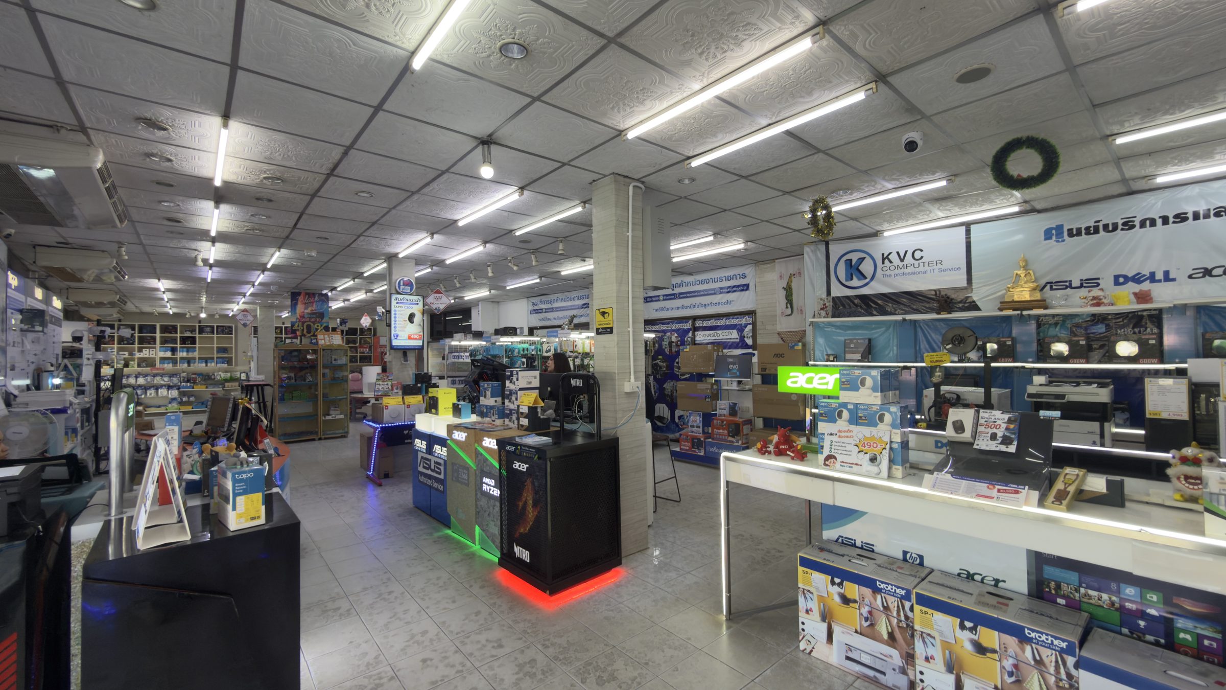 ภายในร้าน KVC สำนักงานใหญ่เชียงราย
